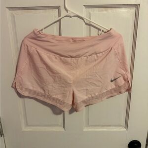 Nike Women's Light Pink Athletic Shorts